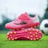 Botas de Fútbol con Tacos para Niños de Primaria (Niños y Niñas), Tacos TF, Antideslizantes, Resistentes al Desgaste, para Partidos en el Campus y Entrenamiento