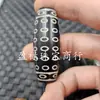 55mm Ágata Dzi Contas Jade Soltas Nove Olhos Três Olhos Nobre Dente de Tigre Vaso Caráter Contas Dzi Passante