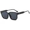 2025 Moderno Nuevo Estilo Personalizado Cuadrado Marco Grande Tendencia Gafas de Sol Ins Estilo Coreano Simple Unisex Gafas de Sol