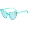 Nuevos lentes de sol en forma de corazón modernos lentes de corazón lentes de sol personalidad divertidos moda fiesta de cumpleaños