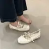 Amantes de los Zapatos~ Zapatos Casuales de Nicho Súper Populares de Suela Gruesa Otoño 2025 Nuevo Estilo Coreano Hermosos Zapatos de Encaje Ballet Mary Jane