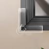 Cubierta protectora anticolisión para ventana de aluminio con puente roto de oso redondo, aleación de aluminio, plástico, acero, ventana, puerta, ángulo recto, colgante, esquina, pasta