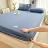 Nueva ropa de cama suave para dormitorio de estudiantes, sábana individual de color liso de terciopelo de leche - serie hogar