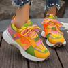 2024 Primavera e Outono Sapatos Forrest Gump de sola grossa Sapatos femininos de estilo coreano Torre Sapatos femininos da moda Calçados esportivos casuais femininos