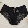 Venda Quente Rendas de Alta Qualidade Calcinhas Femininas Gota d'Água Sexy Cintura Média Roupa Íntima Feminina Tamanho Grande Exportação Amazon