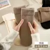 Meias Grossas para Mulheres no Outono e Inverno, Forradas com Lã e Espessadas, Meias de Neve Quentes para Armazenamento de Calor em Casa, Meias de Fio Felpudo de Cano Médio, Meias de Chão para Dormir