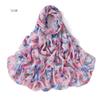 Flujo Nuevo Transfronterizo Florido Smanyu Impresión de Jiangnan No. Pañuelo para la cabeza de gasa estampada de perlas para mujer 149-169