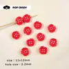 Cuentas de Corazón de Manzana Bolso de Cuentas Colgante Hecho a Mano DIY Pulsera Hecha a Mano Collar Pendientes Accesorios de Joyería