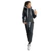 9531#2019 Ropa de Mujer Europea y Americana Otoño e Invierno Explosiones Nuevo Vellón Moda Sello de Cuero Traje Deportivo de Ocio Wei Yi