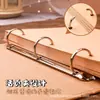 Cuaderno de Hojas Sueltas Papel Kraft A5, Cuaderno Desmontable, Cuaderno Artístico Retro de Hojas Sueltas, Diario en Blanco