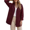 Chamarra camisa protectora del sol con cordón transfronteriza europea y americana, estilo workwear minimalista, con capucha, de longitud media, holgada y extragrande para mujer