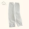 Calcetines blancos de verano para mujer, finos, de ballet, apilados, largos, de lolita, transpirables y con mucho cariño para niñas.