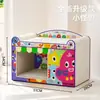 Arranhador de Gato de Papel Kraft Branco Cama de Gato Sofá Integrado Camada Dupla Papelão Ondulado Universal para Todas as Estações Resistente ao Desgaste Sem Soltar Brinquedo Vertical para Gato