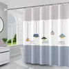 Diretamente do Fabricante: Cortina de Chuveiro Impermeável Peva, Cortina Impermeável para Banheiro, Cortina Divisória para Cozinha Sem Furos, Cortina de Porta