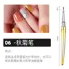 Set de Brochas para Manicura, Set Completo de Bolígrafos de Fototerapia, Bolígrafos de Línea Fina, Joyería Pintada, Herramientas Profesionales para Uñas Especiales para Manicura