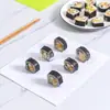 Cortina enrollable de algas para sushi al por mayor, molde para arroz de sushi de alga, plástico, cortina hecha a mano, herramientas de cocina, cortina de sushi japonesa