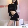 Traje de Escenario Igual de Lisa Leggings Esenciales para Chicas Calientes Jazz Ds Pantalones Cortos Calientes Pole Dance Pantalones Cortos de Cintura Alta