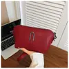 Nova bolsa feminina, estilo coreano, bolsa transversal simples e versátil, bolsa de ombro de alta qualidade e moderna, bolsa transversal pequena da moda e com textura para mulheres