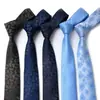 Nueva Corbata Casual para Hombre con Patrón Floral Geométrico Jacquard Multicolor Nudo Windsor para Ropa Formal de Negocios