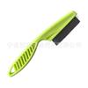 En stock, venta al por mayor, peine para mascotas, peine de plástico para gatos y perros, peine de dientes densos, peine de aguja, peine para eliminar pulgas de gatos, peine para saltar.