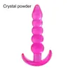 Tapón Anal de Silicona Juguetes Sexuales Juguetes para Adultos Dispositivos de Masturbación para Hombres y Mujeres Estimulación Anal Punto G Comercio Exterior
