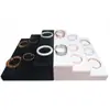 Exhibidor de Joyería en Vivo de Escalera de Tres Niveles Accesorios Soporte para Exhibir Joyas Pulsera Reloj Pulsera Exhibidor de Jade