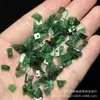 Jade Birmanês Natural Alto Gelo Verde Quente Pedra Triturada Contas Soltas Atacado Acessórios para Pulseira Colar Brinco DIY