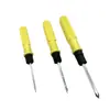 Traje de destornillador de doble propósito amarillo una palabra cruz multi-función destornillador ciruela 2 pulgadas 3 pulgadas 4 pulgadas destornillador al por mayor