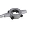 Llave de troquel redonda de aleación de zinc cabrestante marco métrico dispositivo de roscado manual máquina herramienta de roscado de roscas manual macho de roscar M2-M36