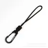 Cordón para llavero de siete hilos tejido a mano, gancho de mano anti-pérdida, gancho multifuncional para acampar al aire libre, gancho de liberación rápida de alambre de acero