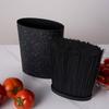 Venta al por mayor de fábrica de soporte de cuchillos de plástico con inserción aleatoria, soporte de cuchillos para almacenamiento doméstico, suministros de cocina, soporte de cuchillos creativo