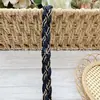 Nuevo Estilo Otoño e Invierno Inspirado en Chanel Azul Denim Encaje Tejido Accesorios DIY Adecuados para Puños de Ropa, Bordes de Faldas y Bordes de Sombreros