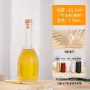Preço de Fábrica Venda Direta Garrafas de Vidro de Alta Qualidade Garrafas de Vinho de Listras Verticais de Alto Valor Garrafas de Vinho de Frutas Modernas Garrafas de Bebidas de Suco Garrafas de Vinho Vazias