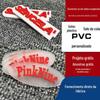 Etiquetas Plásticas Personalizadas, Etiquetas de Borracha PVC, Carimbos de Borracha para Bagagem, Etiquetas de Silicone, Etiquetas de Couro Personalizadas para Roupas, Etiquetas Plásticas Feitas Sob Medida