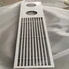 Tira de Salida de Aire Acondicionado Tipo Ranura Fabricante Tira Rejilla Lineal de Aleación de Aluminio Extremadamente Estrecha ABS Salida de Aire Acondicionado Central