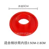 Capa de fio de poliéster, capa plástica, ponteira de fio de baixa elasticidade, ponteira de ponta de fio, anel removedor de fio têxtil, acessórios para máquina de tricô circular