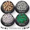 Transfronteiriço 12 cores 5mm Halloween argila macia conjunto misto Ultra-fino esmalte maquiagem joias de unha materiais