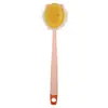Cepillo de Baño de Doble Cara con Mango Largo y Cerdas Suaves, Exfoliante de Espalda Dos en Uno, Cepillo de Baño Multifuncional, Exfoliante de Espalda al por Mayor