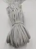Cordones Elásticos Planos Delgados con Forma de Fideo de 4 mm del Fabricante, Cordones Elásticos para Ropa, Sombreros y Cinturas de Pantalones, Cordones Elásticos Sin Atar