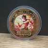 Moneda Conmemorativa One Piece Medalla Conmemorativa Rey Marino Animación Popular Alrededor de Mano Regalo de Cumpleaños Colección de Monedas Regalo