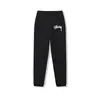 Pantalones jogger Stussy negros con estampado de ocho, estilo nuevo transfronterizo, de corte holgado, adecuados para primavera y otoño, pantalones deportivos casuales, pantalones largos, unisex