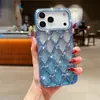 Funda para Teléfono Móvil con Patrón de Diamante y Purpurina Electrochapada Adecuada para Apple 17 Promax Moderna 16 Purpurina de Pedrería 15 Flor de Diamante