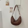 Bolsa Transversal Fashion de Grande Capacidade Nova Nicho Rombos Ombro Único Bolsa Bolinho Casual Sensação de Alto Padrão para Mulheres Venda Quente