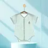 Mameluco para Bebé, Estilo Delgado de Verano, Mameluco Triangular de Manga Corta, Ropa para Recién Nacidos, Atuendo de Verano