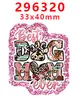 Accesorios Acrílicos de Dibujos Animados con Purpurina Transfronterizos Accesorios para Joyería DIY de Resina Parche Pasador Pasador Gt-F-294580