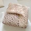 Núcleo de Edredón de Fibra de Soja y Gasa de Algodón Han Feng Lavable a Máquina Cubierta para Siesta de Guardería Edredón Doble Cálido