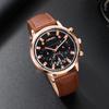 Reloj de cuarzo con calendario para hombre LIANDU piel de camarón deseo reloj deportivo para hombre reloj de negocios de PU para hombre al por mayor