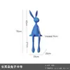 Estatueta de Coelho Sentado Famosa na Internet, Minimalista Moderna, com Toque de Luxo, Decoração Criativa de Nicho para Sala de Estar, Hall de Entrada e Rack de TV