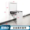 Banqueta para Cambiar Zapatos Oculta Silla de Entrada Montada en Pared Terminada Taburete para Zapatos de Baño Taburete Plegable Multifuncional para Entrada del Hogar
