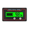 Pantalla de Cristal Líquido LCD Voltímetro de 8-100V para Detección de Capacidad de Batería de Vehículo Eléctrico, Pantalla Digital para Capacidad de Batería de Litio y Plomo-Ácido